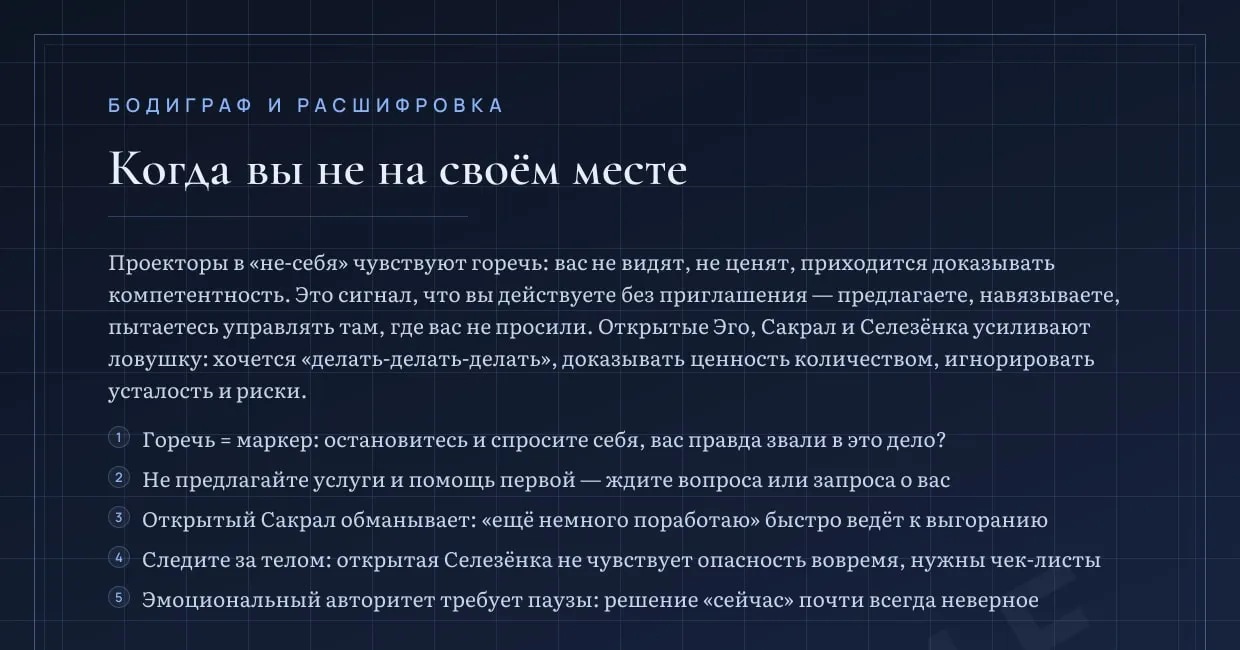 Глава о состоянии «не-себя»
