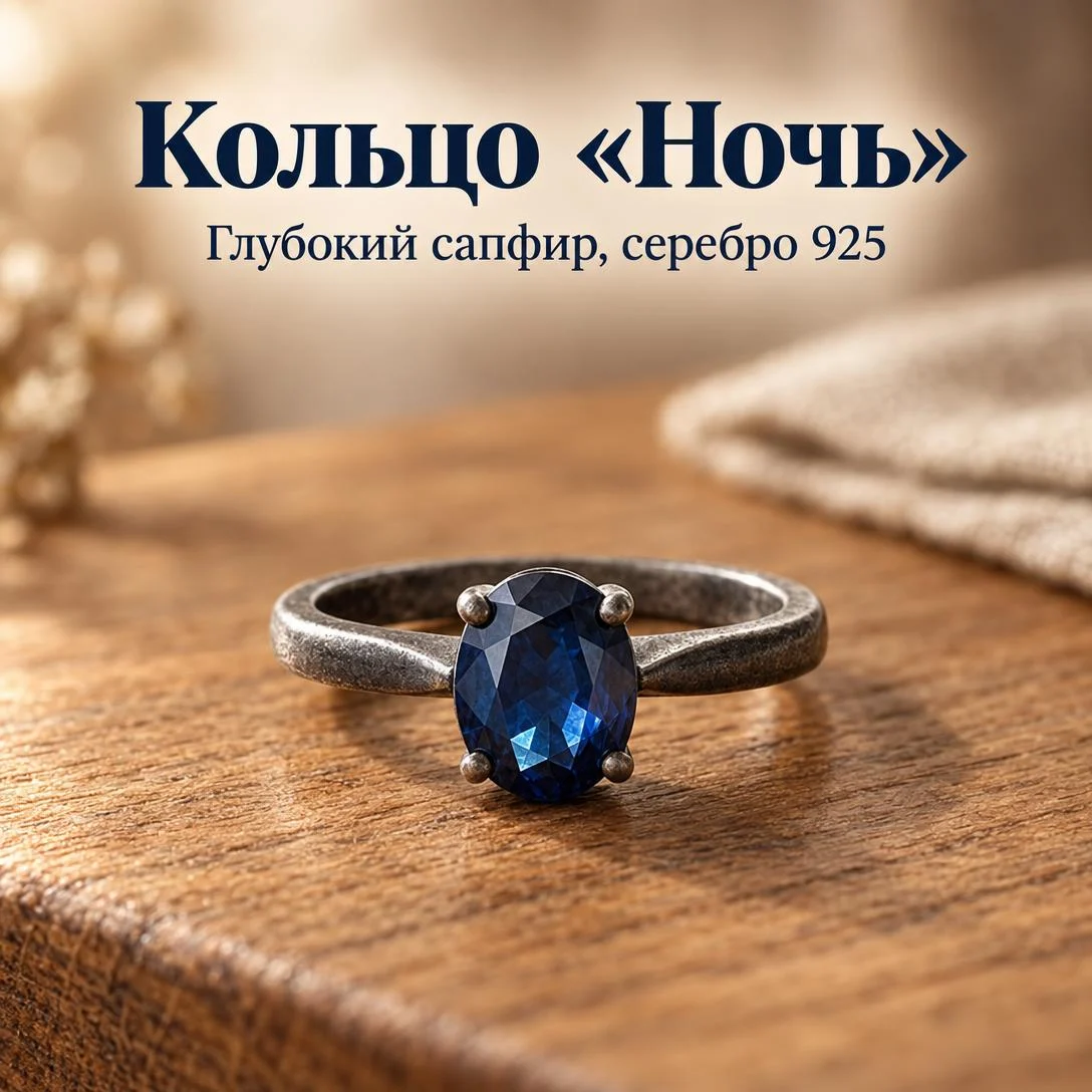 Главная карточка «Кольцо «Ночь»»